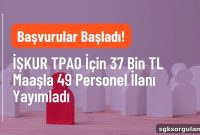 İŞKUR Posts 49 Job Openings for TPAO with 37,000 TL Monthly Salary — Apply via İŞKUR Now