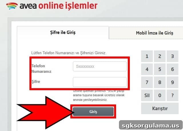 Avea login