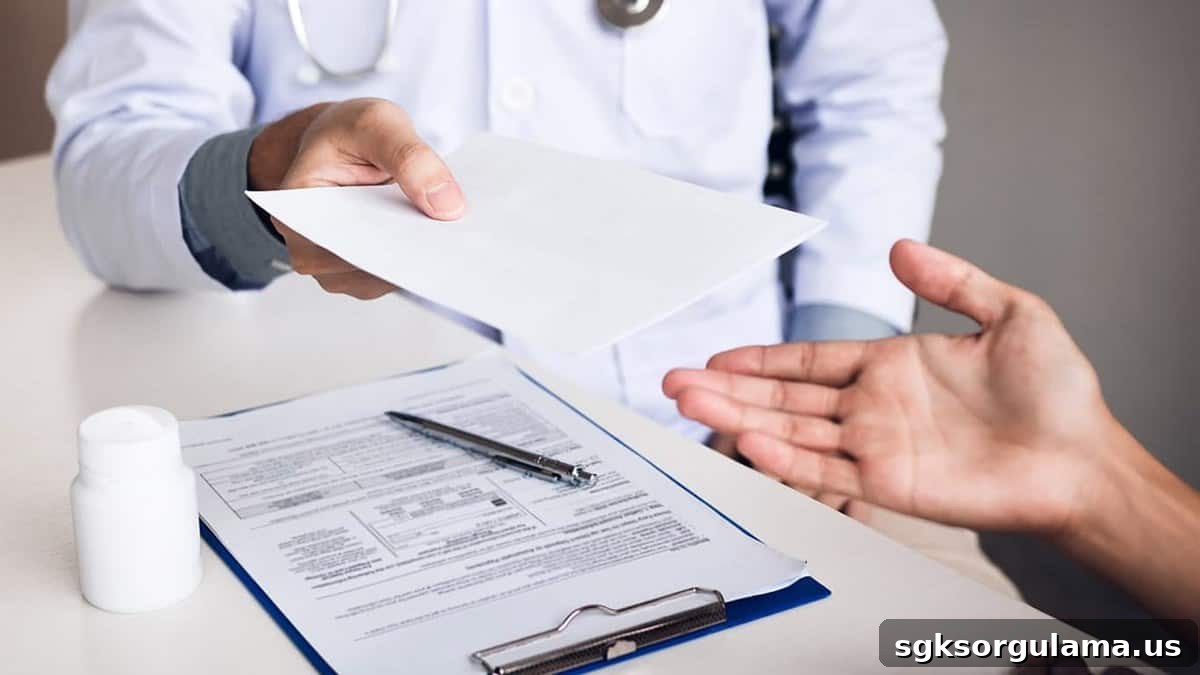 signature process for medical board report