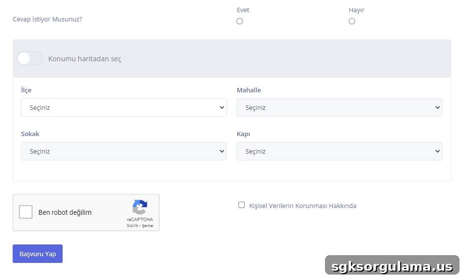izmir belediyesi yardım ekranı bilgileri