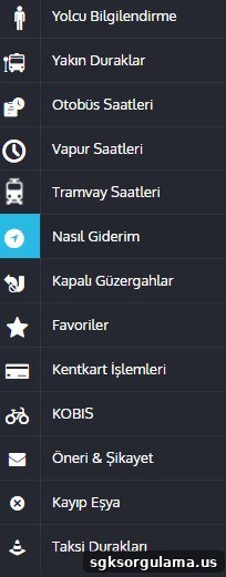 Transport schedules