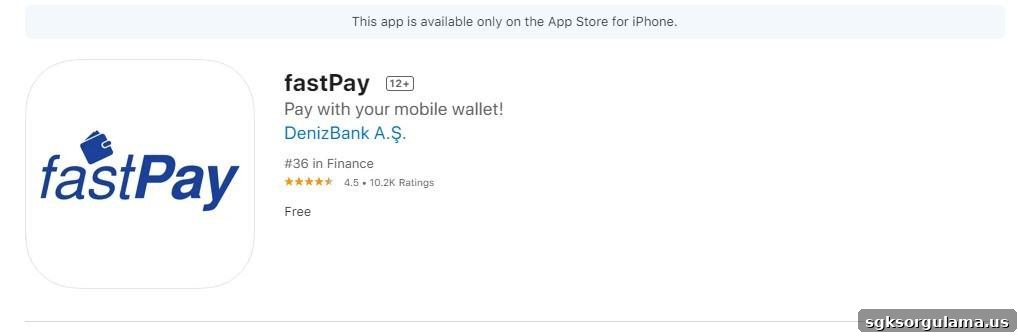 FastPay app