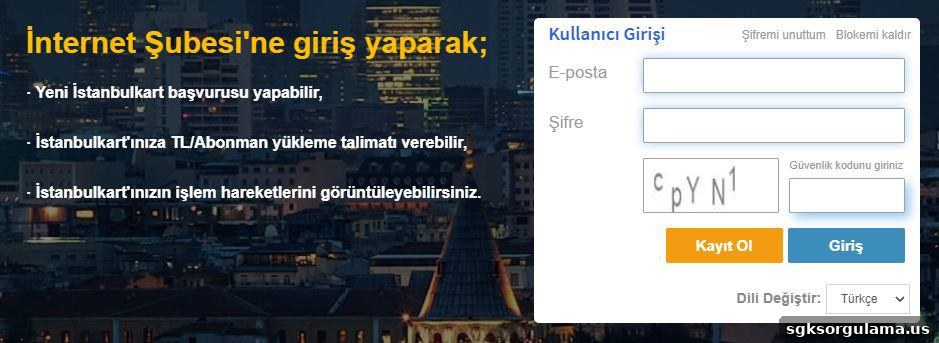 Check Your Istanbulkart Balance and Apply Online Today 2 istanbulkart bakiye sorgulama ekranı