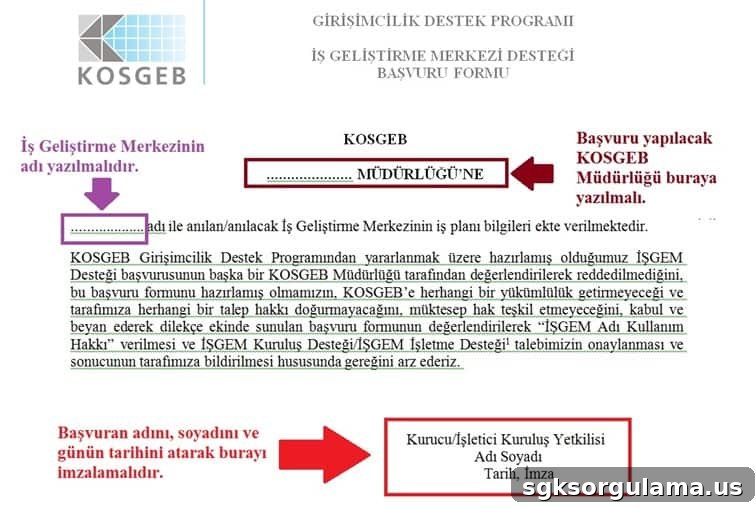 kosgeb girişimcilik destek programı