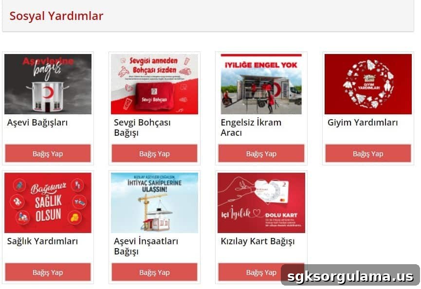 Kızılay support