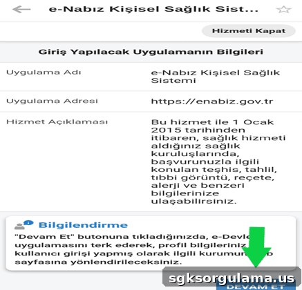 e-devlet aşı sorgulama geçiş