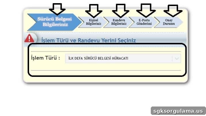trafik tescil randevu